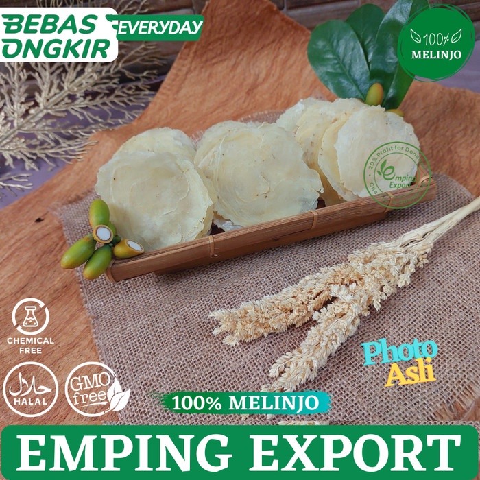 

EMPING MELINJO MENTAH ORIGINAL SUPER TIPIS KUALITAS EKSPORT 1Kg