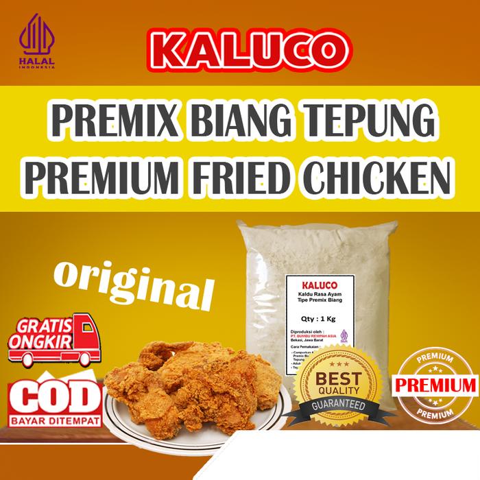 

Tepung Premix Biang Fried Chicken Crispy Premium 1kg