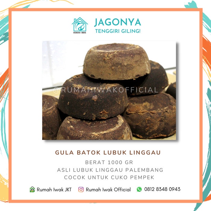 

GULA BATOK (GB) ASLI CURUP LUBUK LINGGAU