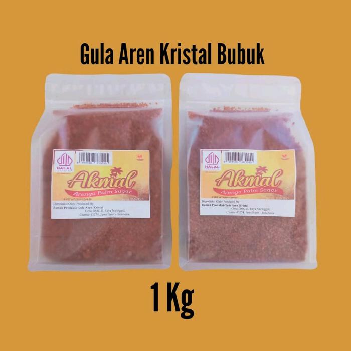 

Gula Aren Asli Murni 1kg Kristal Semut Organik Cianjur
