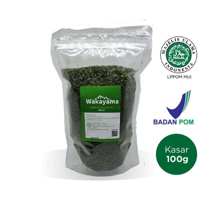 

Aonori Rumput Laut KASAR - Seaweed 100g
