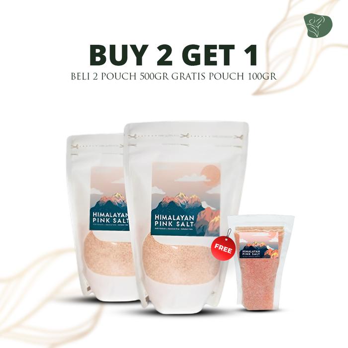 

Garam Himalaya Kemasan Pouch 500gr Himalayan Salt