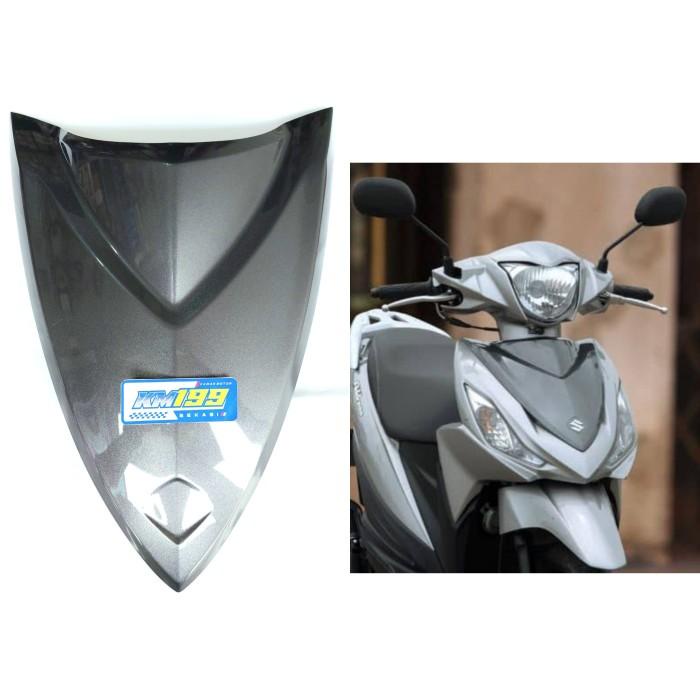 PREMIUM Body Cover Tameng Dasi Depan Suzuki Address Versi Ekspor Grey Original