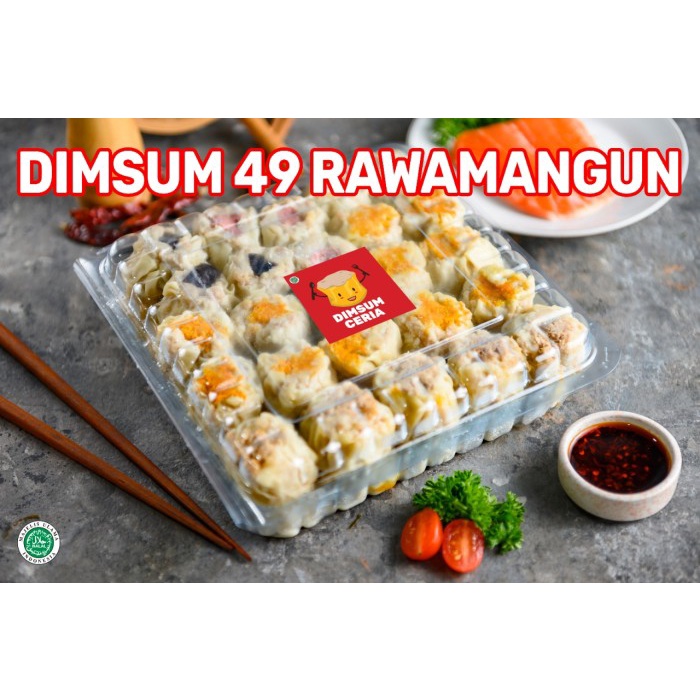 

DIMSUM CERIA 100pcs/ HALAL/ FROZEN FOOD