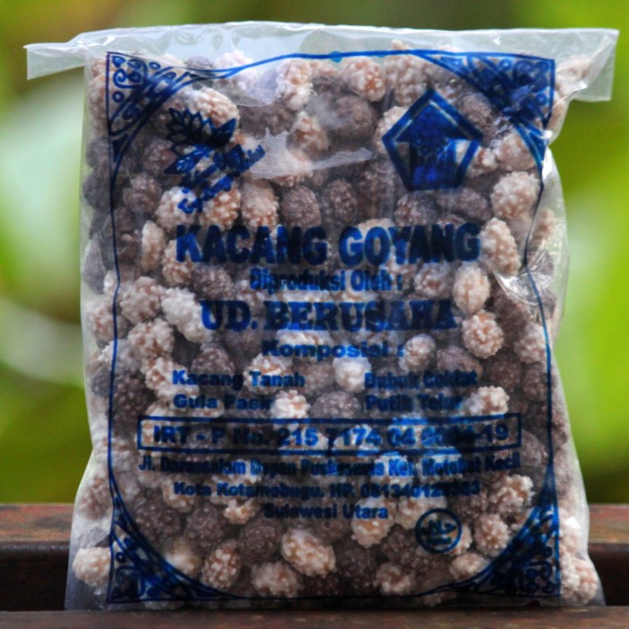 

Kacang Goyang Gurih Khas Kotamobagu-Manado