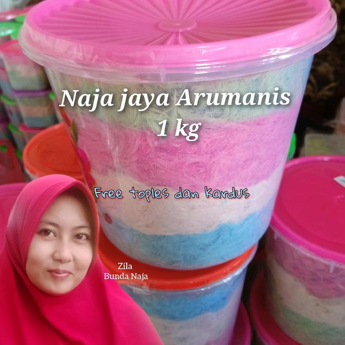 

arum manis 1 kg toples free kardus