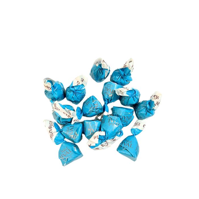 

terbaru !!! coklat turkey evliya jival white 2 kg chocolate cokelat premium snack food - kurma