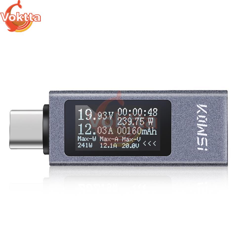 KWS-2301C LCD Display Voltmeter Ammeter Energy Power Meter DC Voltage Current Tester USB Battery Cha