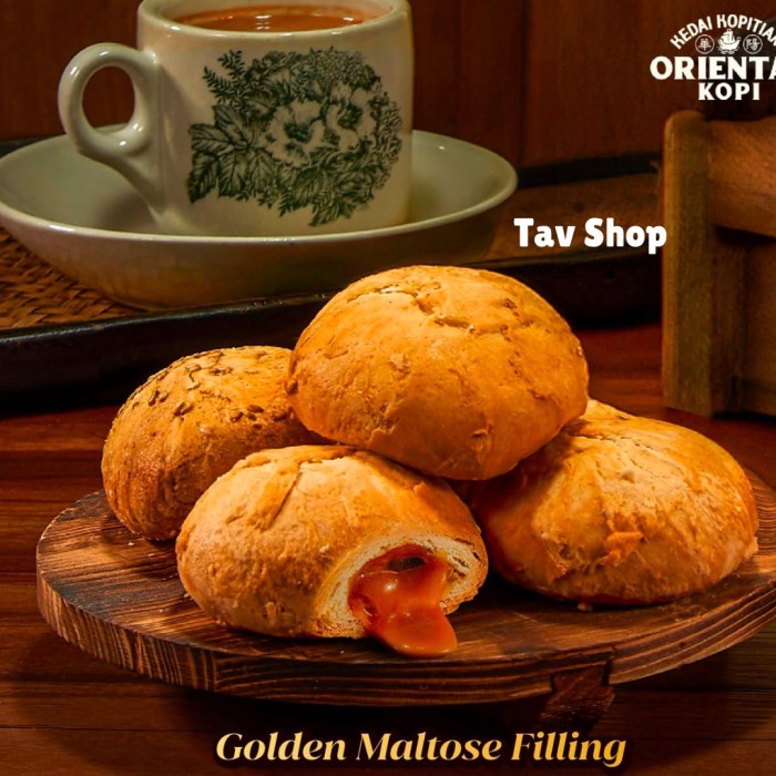 terbaru !!! (new) oriental heong peah [musang kin] [roasted] [thick chicken biscuit] original