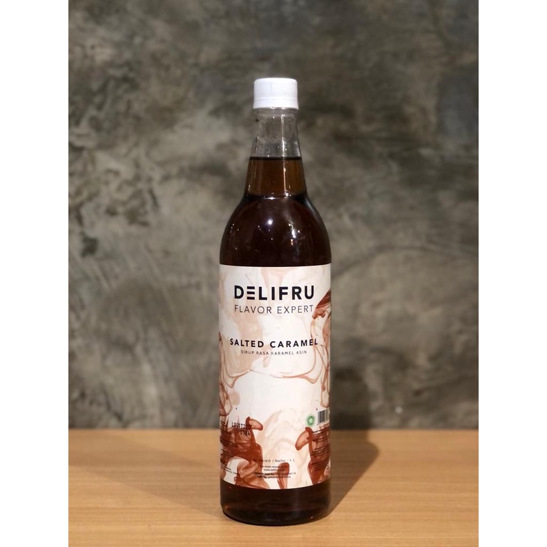 

Promo/ Delifru Syrup Salted Caramel 1 Liter - Rasa Salted Caramel 1 Liter