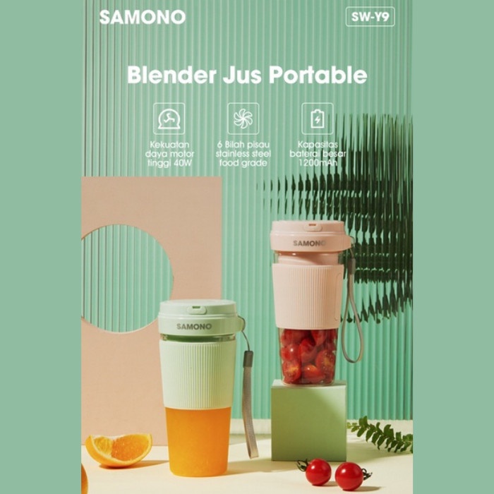Juicer Portable Usb Mini Tumbler Juice Blender Jus Buah Samono Juser