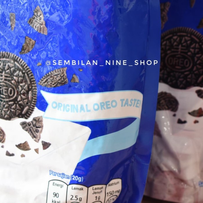 

OREO COOKIE CRUMB 1 KG BLACK COOKIES CRUMBS BISKUIT REMAHAN