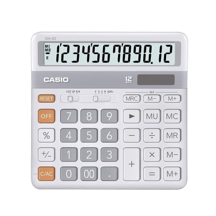 

CASIO DH-20 - KALKULATOR MEJA / DESKTOP CALCULATOR DH20