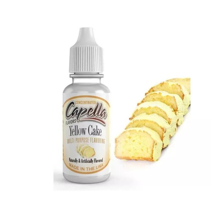 

SALE TERBARU CAPELLA FLAVORS YELLOW CAKE READYY