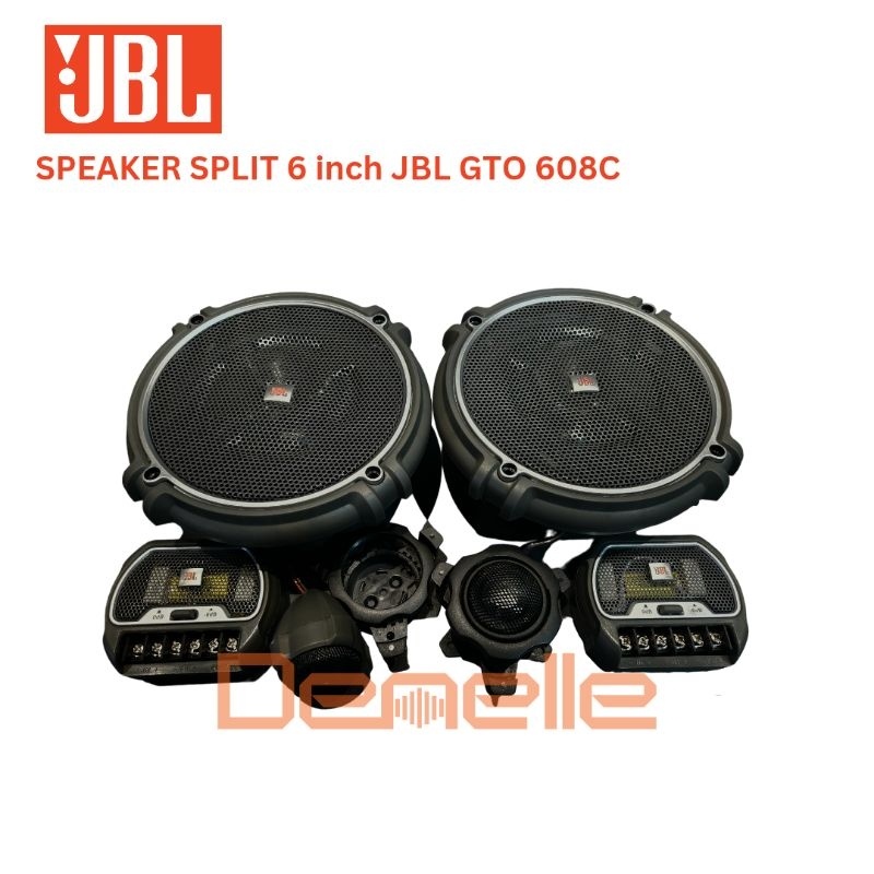 Speaker Mobil 6 inch JBL SPLIT / KOMPONEN / Speaker Terbagus
