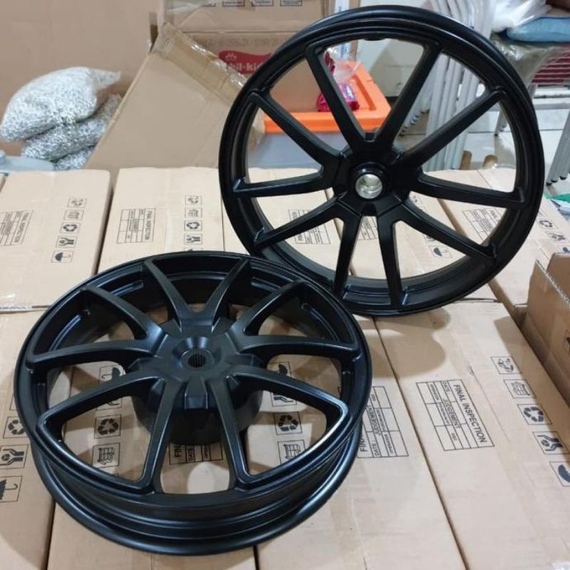 Velg Tapak Lebar emco Evo Vario/Beat/Scoopy/Genio/Vario125-150 Old/o M3 Ring14-215/250