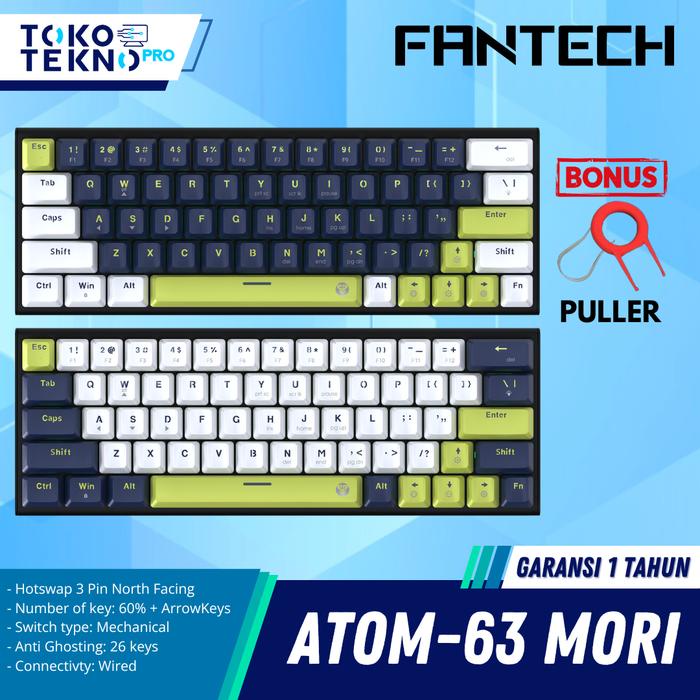 BARANG TERLARIS Fantech Atom63 / Atom-63 Mori / Atom81 / Atom-81 Mori / Atom96 / Atom-96 Mori /