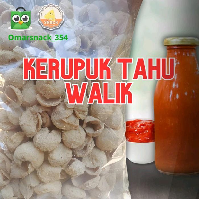 

Keripik Tahu walik Renyah dan Gurih 500gr Snack Kripik Kering