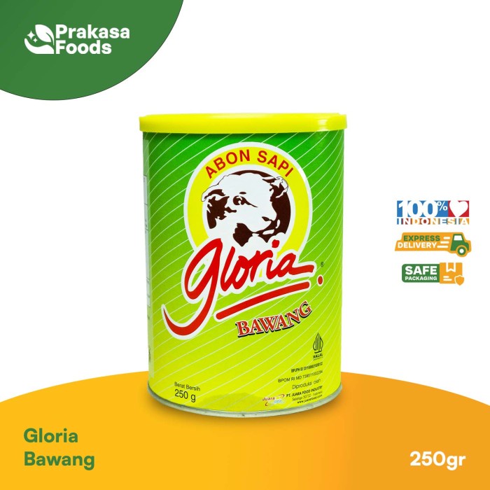 

Gloria Abon Sapi Bawang 250gr