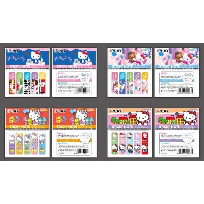 

(BestSeller) 1set 100pcs Stick notes fancy / sticky notes / pembatas buku