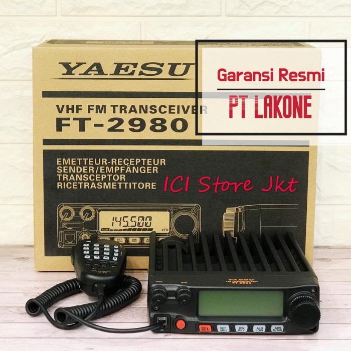 Rig Yaesu FT 2980 / rig yaesu Ft2980 / Original Garansi Resmi