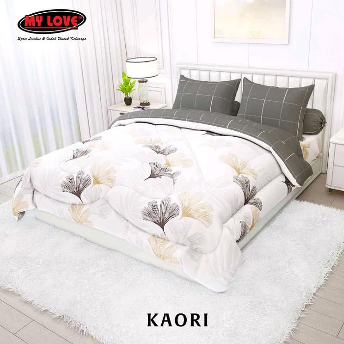 Unik My Love Original - Bedcover Set 180X200 / 160X200 T30 Bed Cover Flat All New My Love