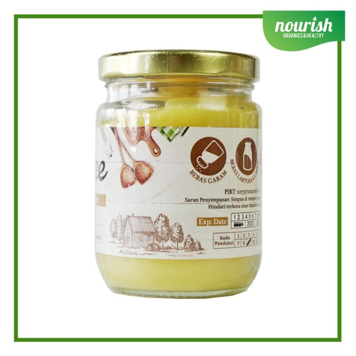 

(BestSeller) Ghee ( Grass Fed Ghee Clarified Butter) 200 gr