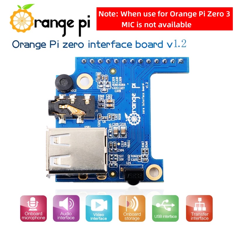 Orange Pi Zero 3 4Gb Ram Allwinner H618 64-Bit Wifi 5 + Bt5.0 Lpddr4 16Mb Spi Flash Gigabit Ethernet