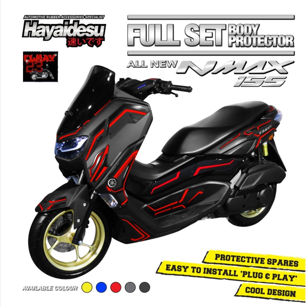 All New Nmax 2020-2022 Full Set Body Protector Variasi // Hayaidesu