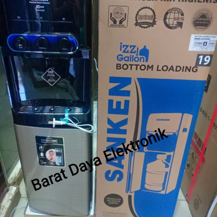 Sanken Dispenser HWD-C535IC Water Dispenser Galon Bawah