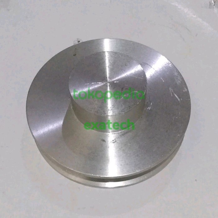 JTTOP" PULLEY PULI A1 - 4 INCH AS 8 9 10 11 12 13 14 15 16 17 MM ALUMUNIUM