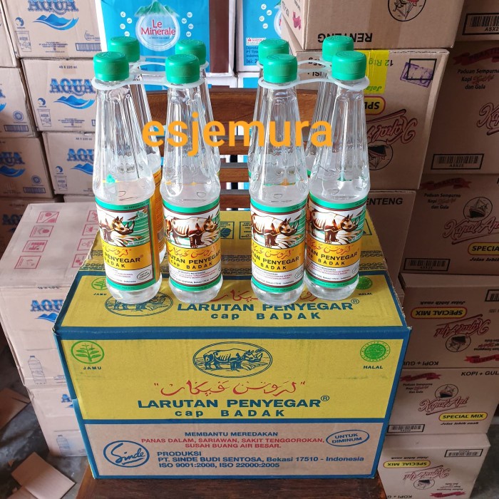 

Larutan Penyegar Cap Badak Botol Besar 500ml