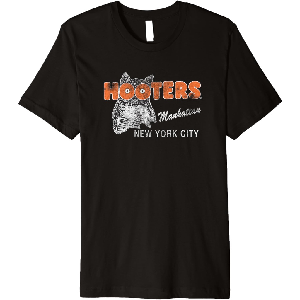 Kaos Hooters Vintage Manhattan Premium