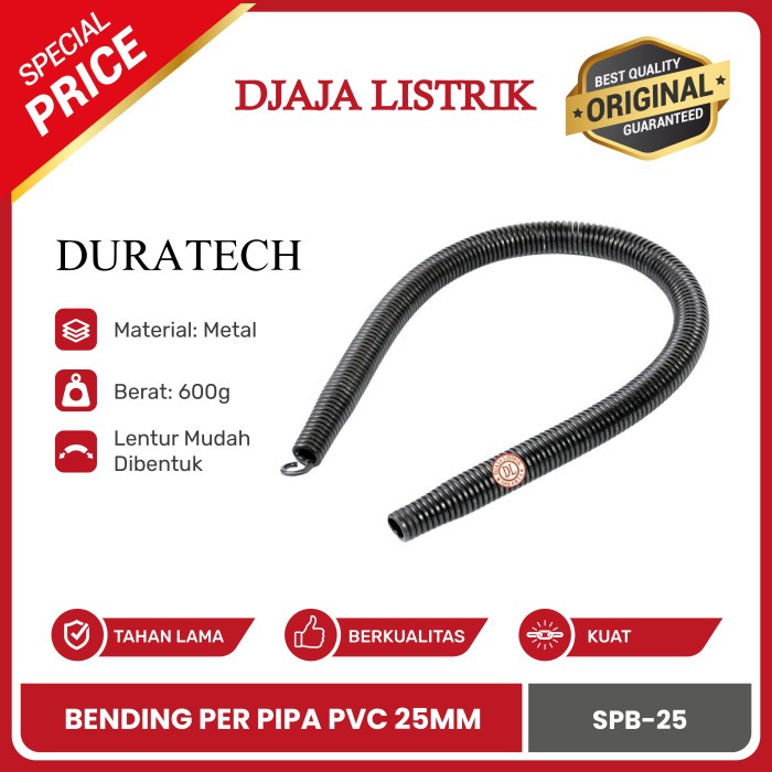 JTTOP" BENDING PER PIPA PVC 25MM SPB 25 DURATECH