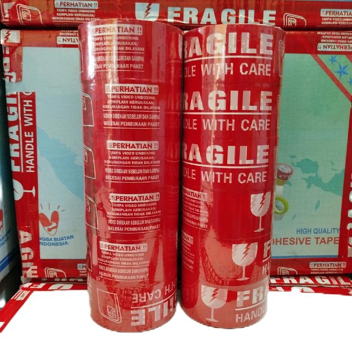 

Diskon Lakban Fragile Merah Video Unboxing Murah 1 Lusin Gratis Ongkir Sblm Coret 96.000 Packing