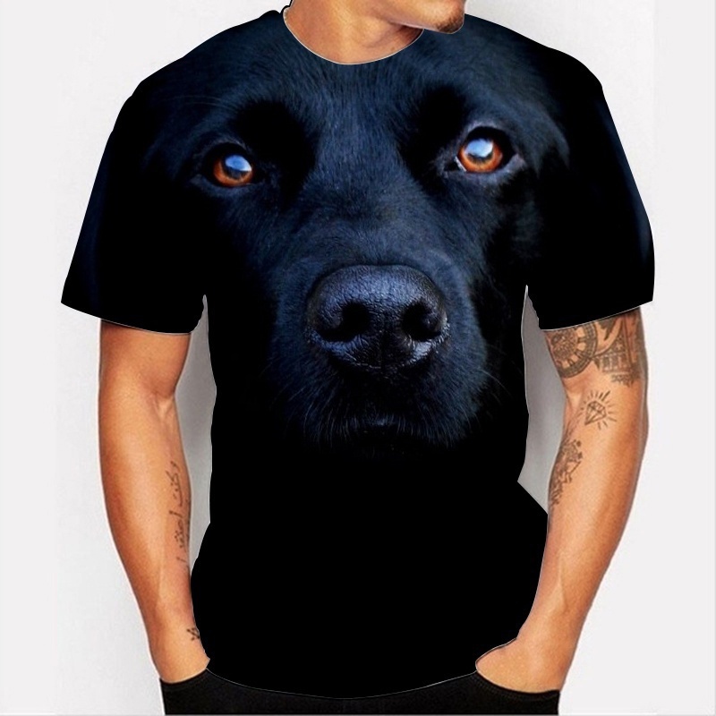 Funny Cute Dogs T-Shirts Animal 3D Print Streetwear Men Women Casual Fashion Oversized T Shirt