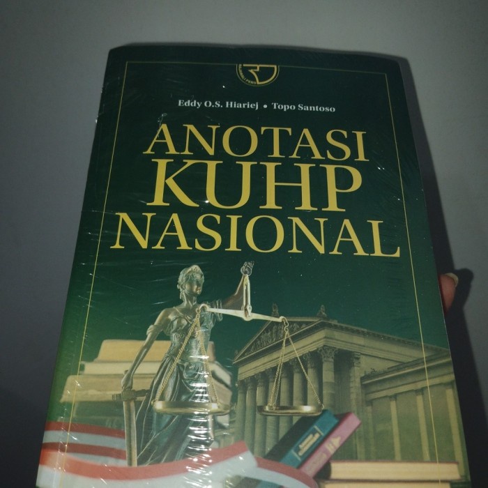 

Produk Viral Anotasi Kuhp Nasional Prof. Eddy O.S. Hiariej, S.H., M.Hum.; Prof. Dr. Topo Santoso