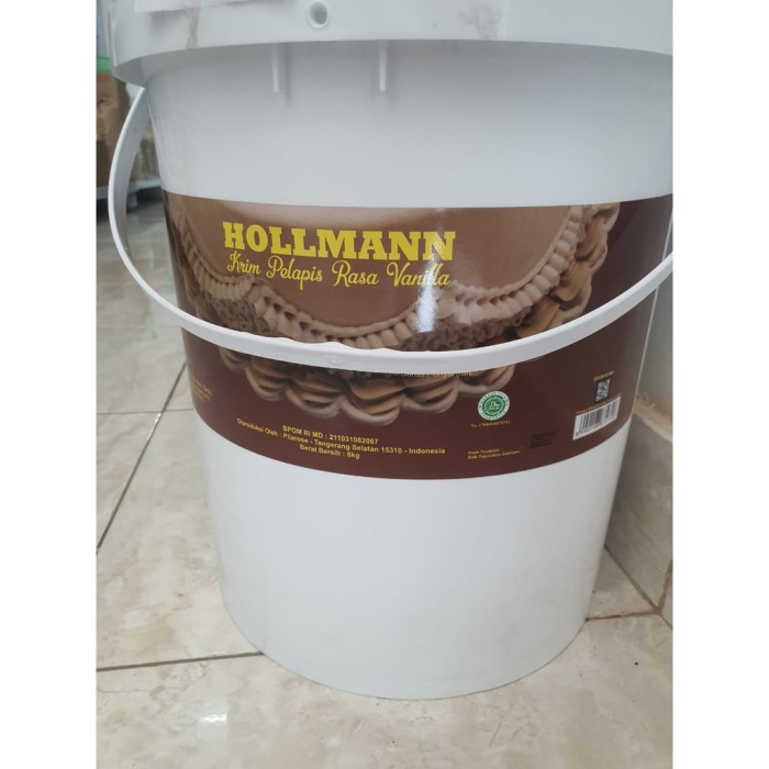 

(BestSeller) HOLLMANN BUTTER CREAM VANILLA KEMASAN 1 KG / HOLLMAN / HOLMANN 1 KG HOLMAN