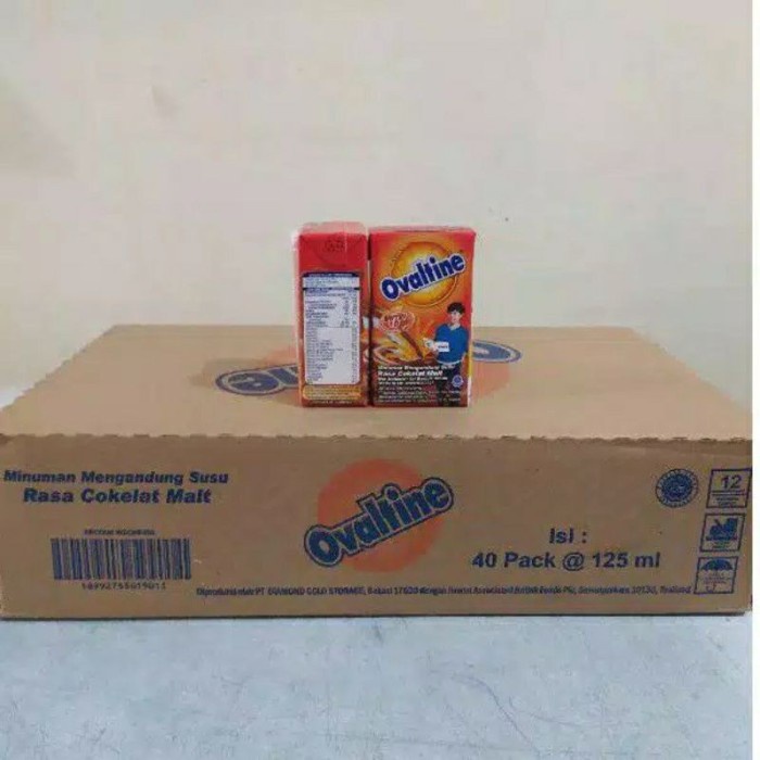 

(BestSeller) Susu UHT Ovaltine Coklat Malt 125ml Milk Chocolate Setengah Karton (20pcs)