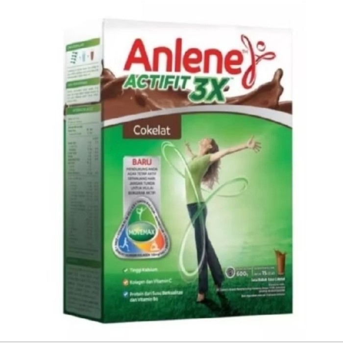 

(BestSeller) ANLENE ACTIVIT VANILA / COKLAT 580gr