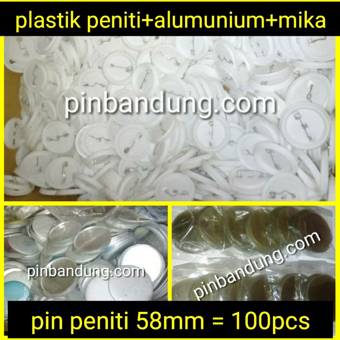 

Jual [READY] bahan baku pin ukuran 58 mm isi 100pcs