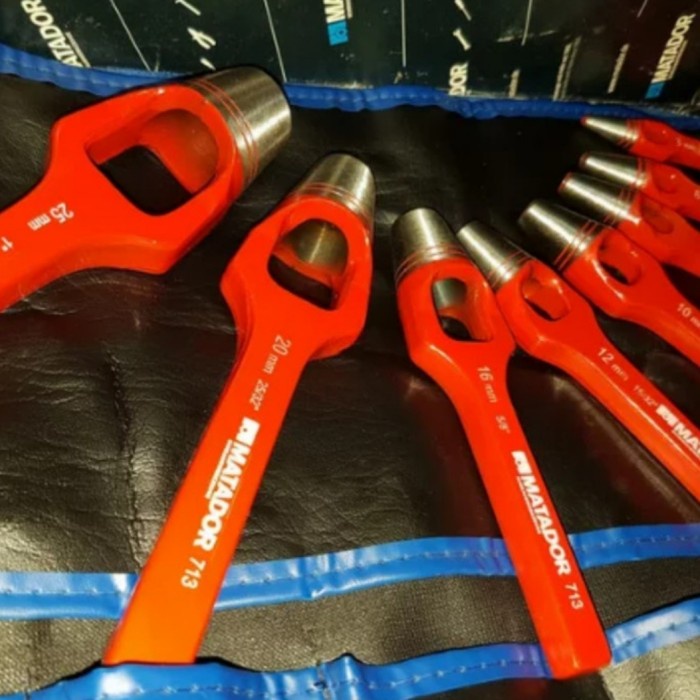 

Jual [READY] Alat Pembolong Plat Plong Set Hollow Punch Set 8 Pcs MATADOR GERMANY