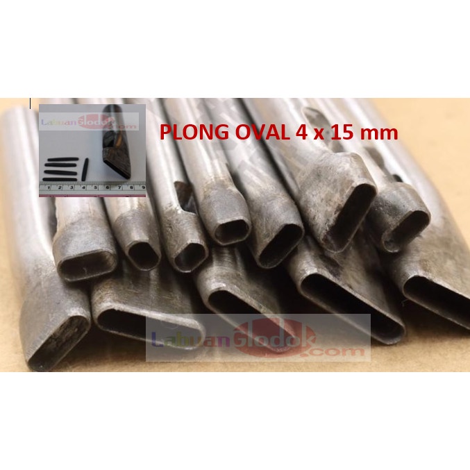 

Jual [READY] Plong Oval 4mm x 15mm - Punch Hole Leather Oval-Plong 4mm