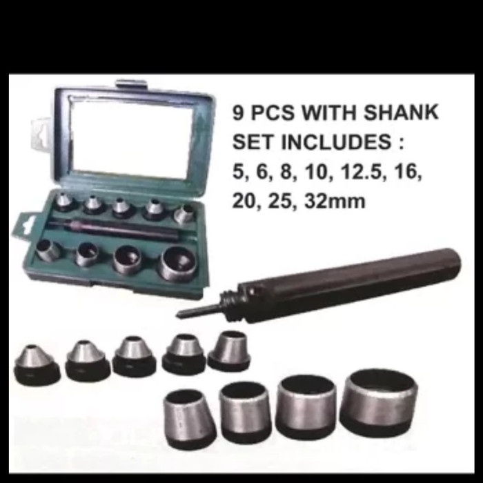 

Jual [READY] Hollow Punch Betel Plong Set 5 - 32 mm Wipro WP1109