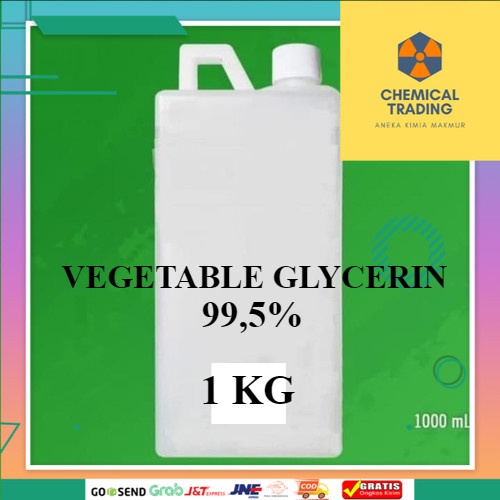 KamiReadySelalu- VEGETABLE GLYCERINE - GLISERIN USP GRADE merk WILMAR 1 Kg