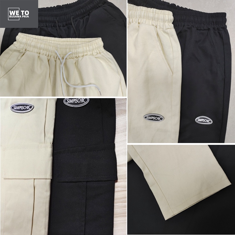 TERBARU Celana cargo pria korea style Celana cargo panjang pria Cargo gombrong pria cargo pants pria