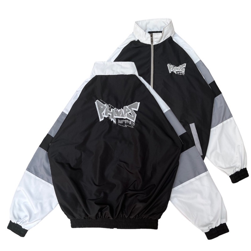 PROMO / PHOMPPHIESS Jaket Retro Vintage Jacket Sport Pria Wanita