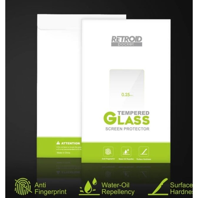 ELEKTRO11- Tempered Glass Screen Protector for Game Console Retroid Pocket 2 / 2+ Retroid Pocket 3 /