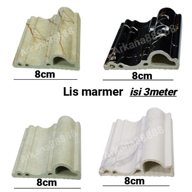 SALE PROMO LIS MARMER / LIS PROFIL EO MARMER / LIST MARMER PVC ISI 3 METER READYY