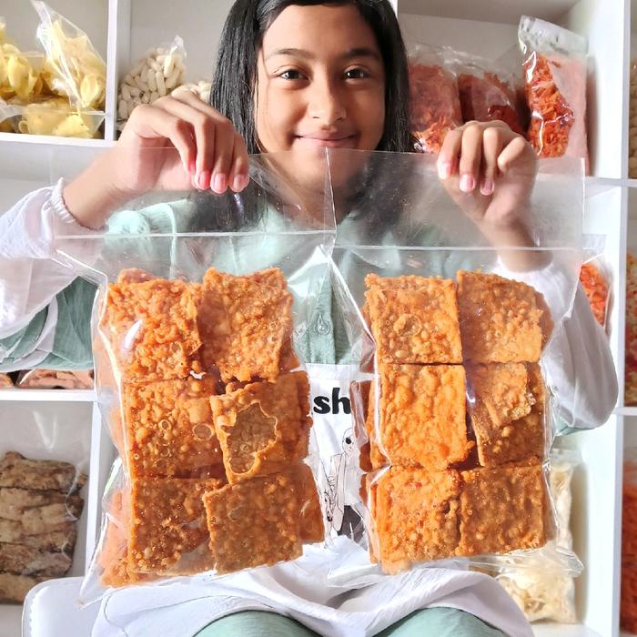 

keripik tempe goreng manis pedas 1kg